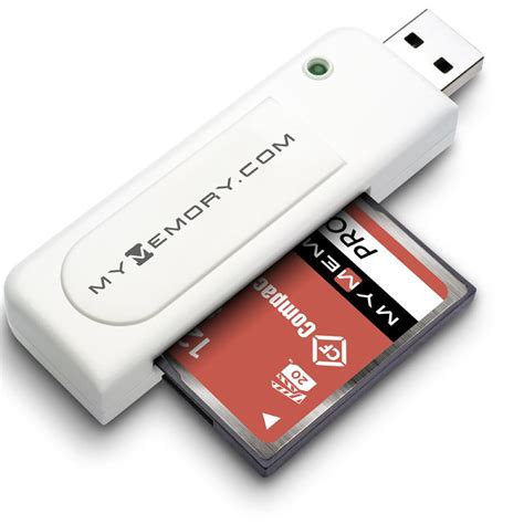 portable compact flash card reader